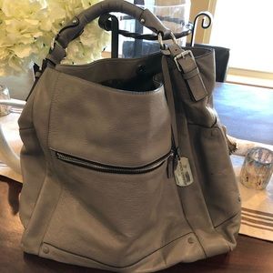 Vince Camuto Gray Bucket Bag